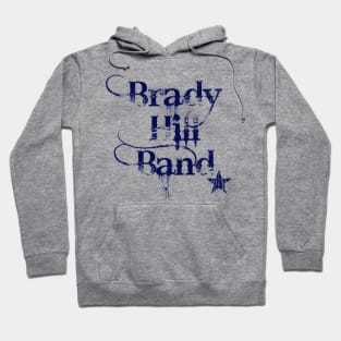 Brady Hill Band Navy Logo 1 Hoodie